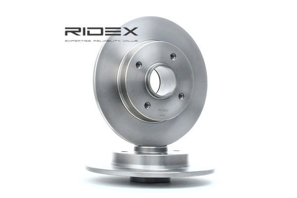 RIDEX 82B0396 Bremžu diski Задний мост, полный, 9mm CITROËN C4 %VCBL_YEAR_SHORT% 2000