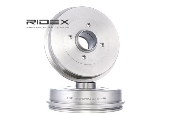 RIDEX 123B0009 Bremstrommel Hinterachse, 234mm RENAULT OROCH Bj 1998