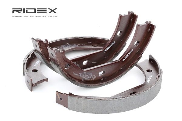 Ordem Cintas de travão para BMW (RIDEX Jogo de maxilas de travão 70B0017) baixo custo