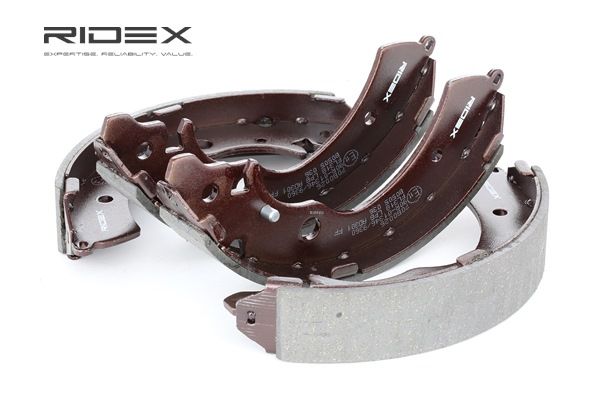 RIDEX Bremsbackensatz Hinterachse, 220mm, ohne Hebel 70B0026