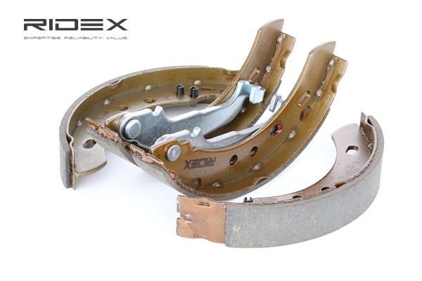 RIDEX Bremsbackensatz Hinterachse, mit Hebel 70B0018