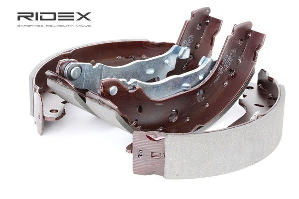RIDEX Bremsbackensatz Hinterachse, mit Hebel 70B0141