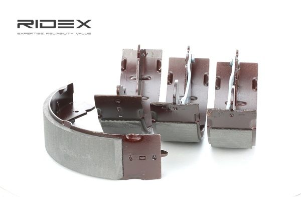 RIDEX Bremsbackensatz Hinterachse, 280mm, mit Hebel 70B0156