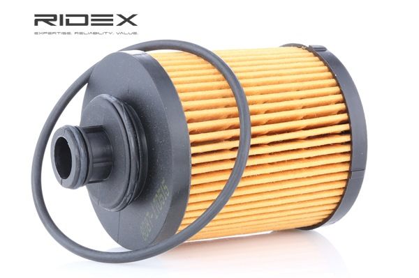 RIDEX Ölfilter 7O0076 Filtereinsatz, mit Dichtring FIAT PANDA (169) Bj 2021