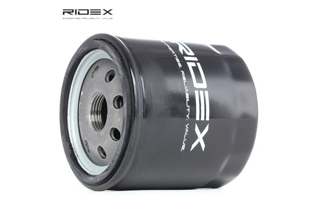 RIDEX Filtro olio Filtro ad avvitamento, con una valvola blocco arretramento 7O0093