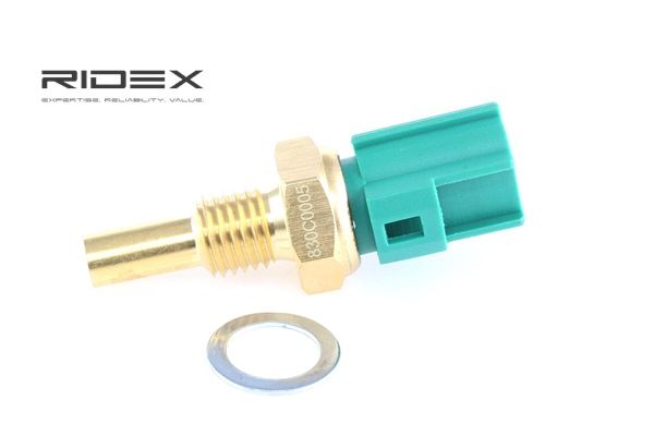 RIDEX 830C0005 Sensor, Kühlmitteltemperatur mit Dichtring, ohne Kabel FORD GRANADA Bj 1998