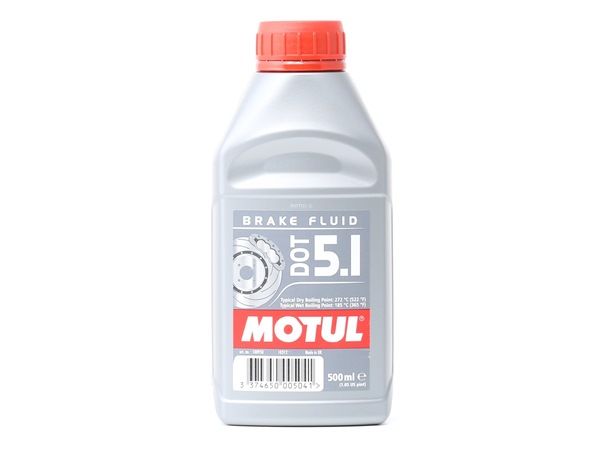MOTUL Bremsflüssigkeit 0,5l, DOT 3, DOT 4, DOT 5.1 100950