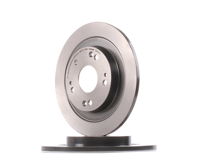 BREMBO 08.C310.11 Bremsscheibe Voll, beschichtet, 10mm HONDA CIVIC Bj 1988