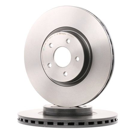 BREMBO 09.C542.11 Bremsscheibe Innenbelüftet, beschichtet, hochgekohlt, 25mm FORD TRANSIT CONNECT Bj 1998