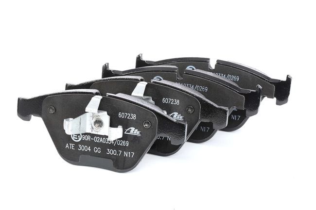ATE Juego de pastillas de freno 13.0460-7238.2 preparado para indicador desgaste, excl. contacto de avisador de desgaste para BMW 3 Cabrio (E93) ac 2007