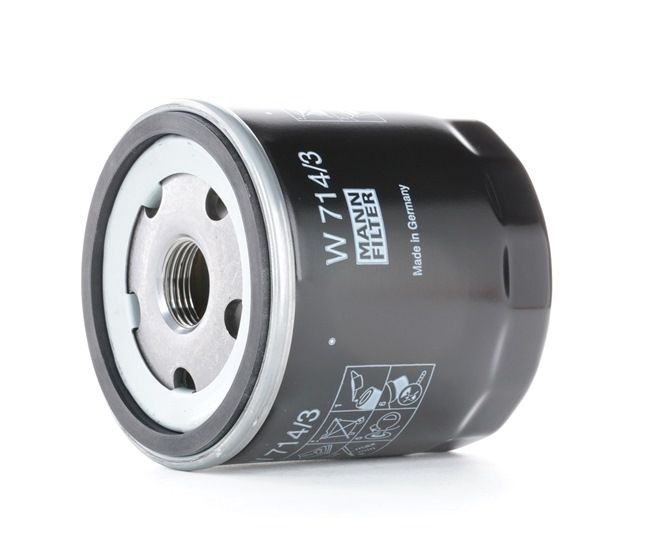 MANN-FILTER W 714/3 Ölfilter Anschraubfilter, mit einem Rücklaufsperrventil ALFA ROMEO 164 Bj 1994