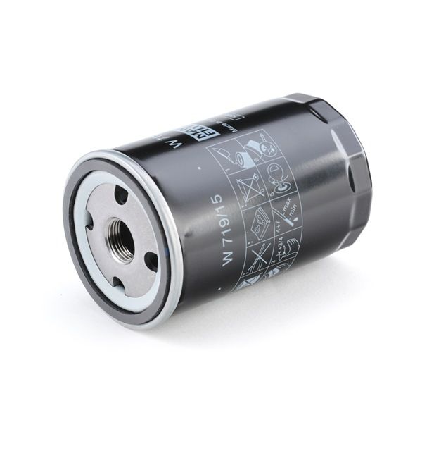 Kaufen MANN-FILTER Ölfilter Anschraubfilter, mit einem Rücklaufsperrventil W 719/15 profitabel