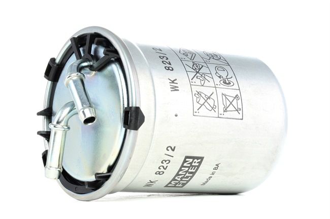 MANN-FILTER Kraftstofffilter WK 823/2 Leitungsfilter, 109mm SEAT Ibiza IV ST (6J8, 6P8) Bj 2012