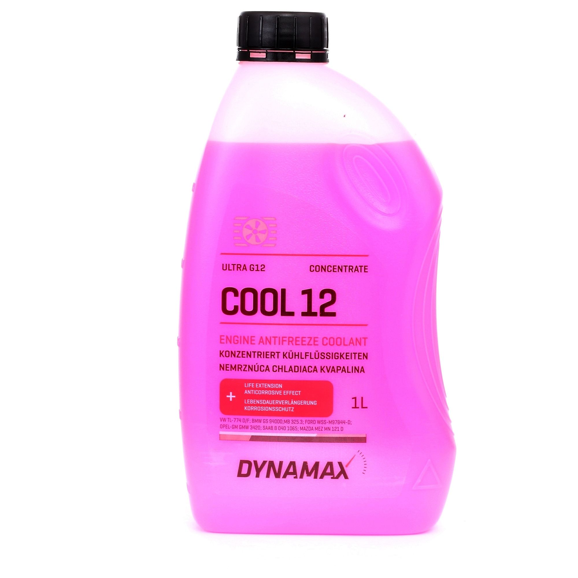 Anticongelante 500143 VW TL 774 D-F, ASTM D 3306, 1L de DYNAMAX