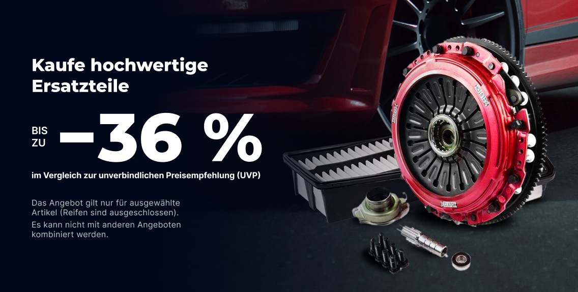 Frischen Sie Ihr Auto auf mit 8% % Rabatt