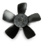 Hélice del ventilador del radiador del motor