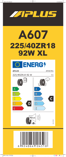 tyres params tooltip