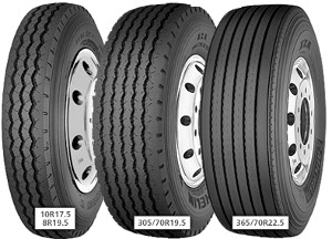 Michelin X Line 8/- R17.5 Kuorma-auton renkaat 3528701160559