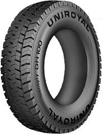 UNIROYAL monoply DH100 285/70 R19.5 Truck tyres 4024068267829