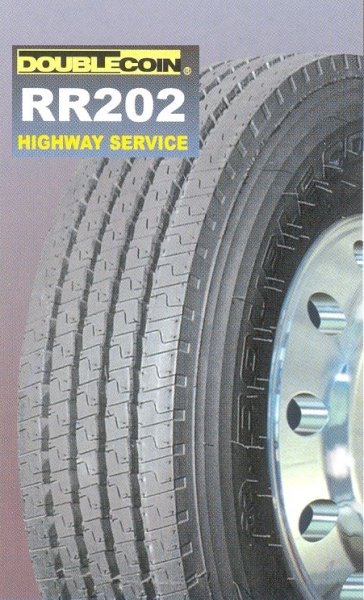 Double coin RR202 18PR 315/60 R22.5 Pneus poids-lourd 8859513000593